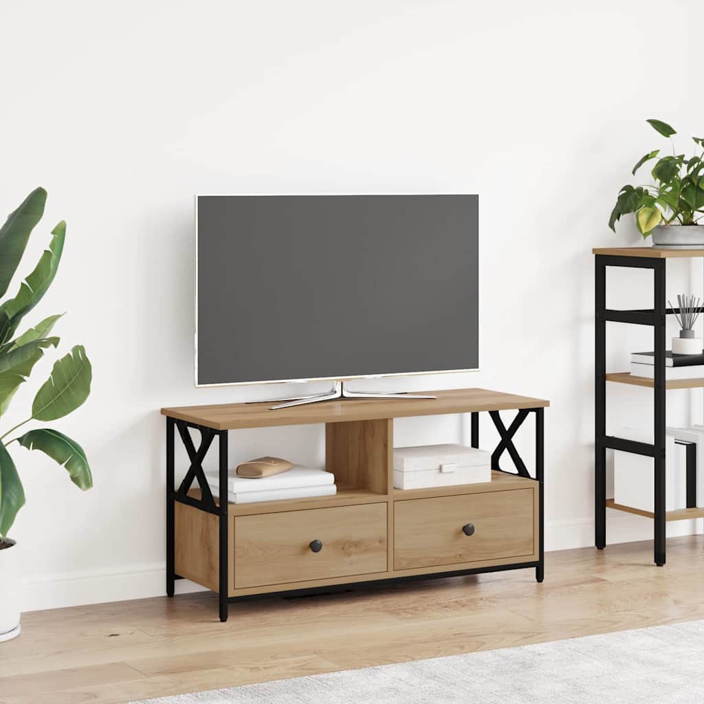 TV ormar s ladicama Umjetnički hrast 90 x 33 x 45 cm