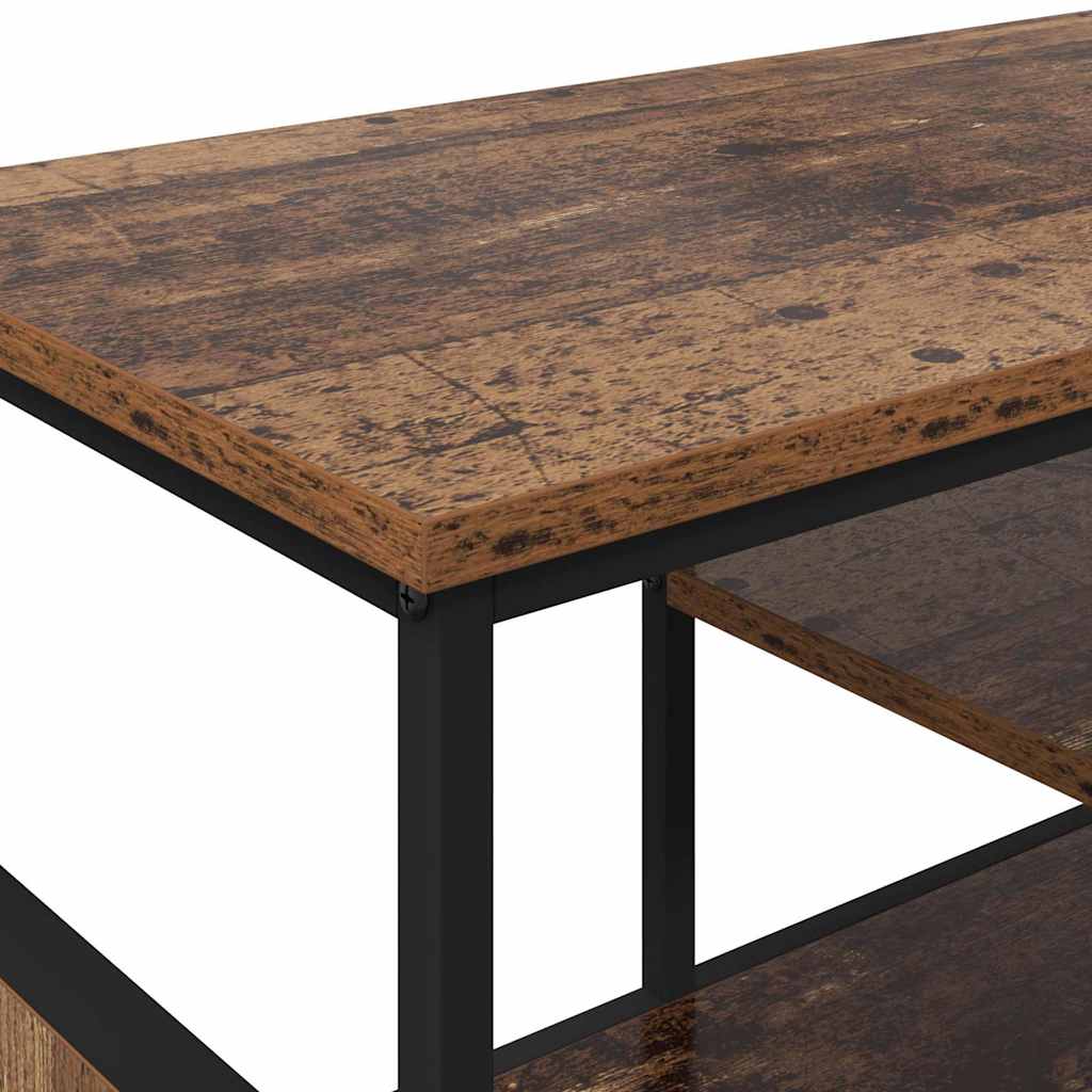 TV ormar Staro drvo 100 x 35 x 45 cm Obrađeno drvo i čelik