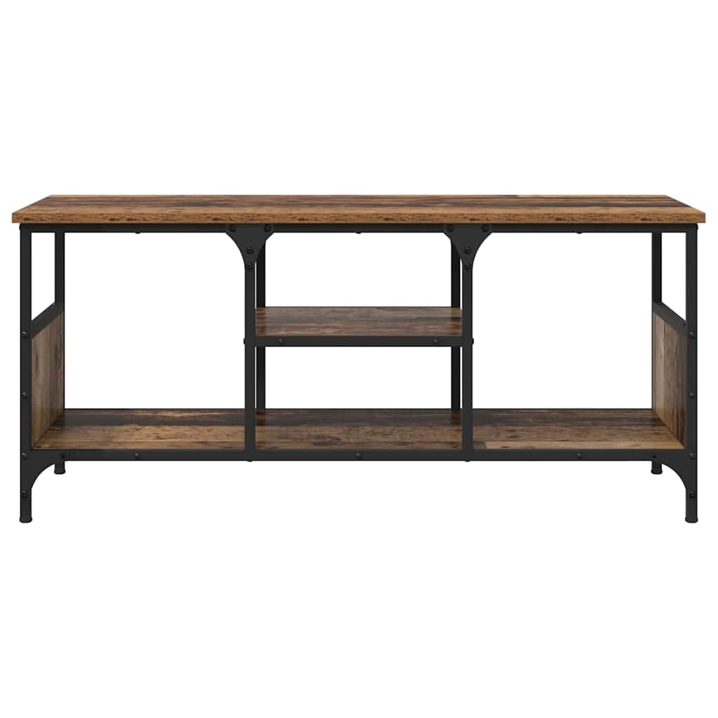 TV ormar Staro drvo 100 x 35 x 45 cm Obrađeno drvo i čelik