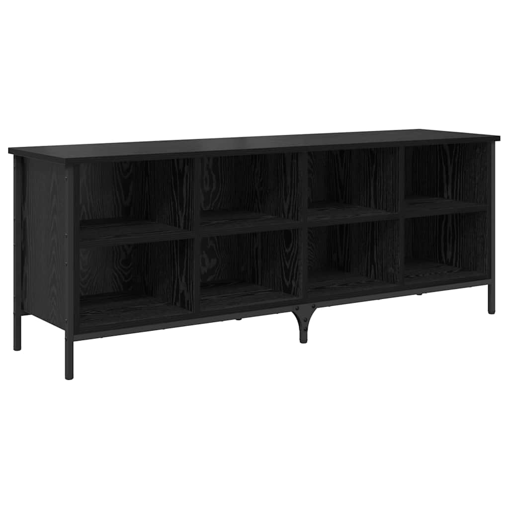 Ormar za cipele s policom Crni hrast 131 x 35 x 50 cm