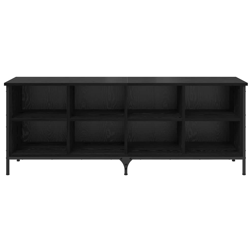 Ormar za cipele s policom Crni hrast 131 x 35 x 50 cm