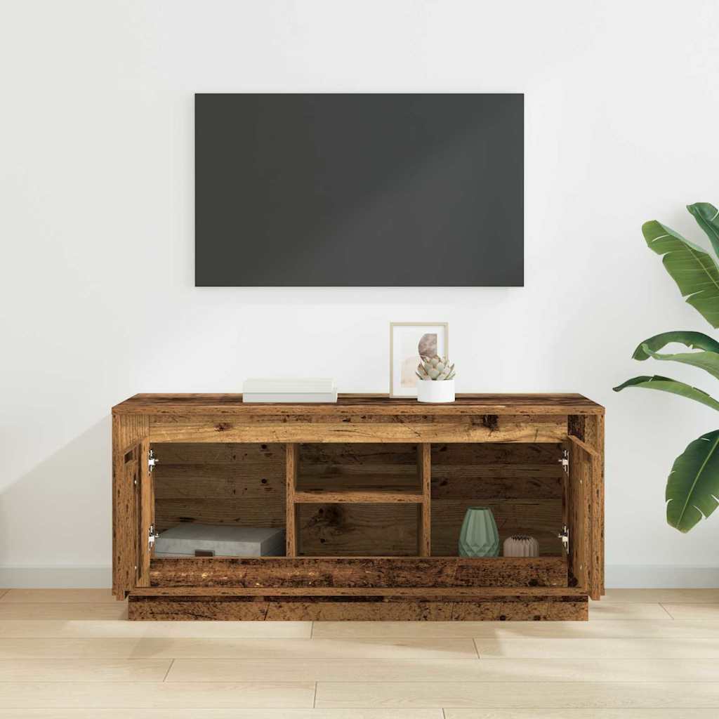TV ormar Staro drvo 102 x 35 x 45 cm Konstruirano drvo