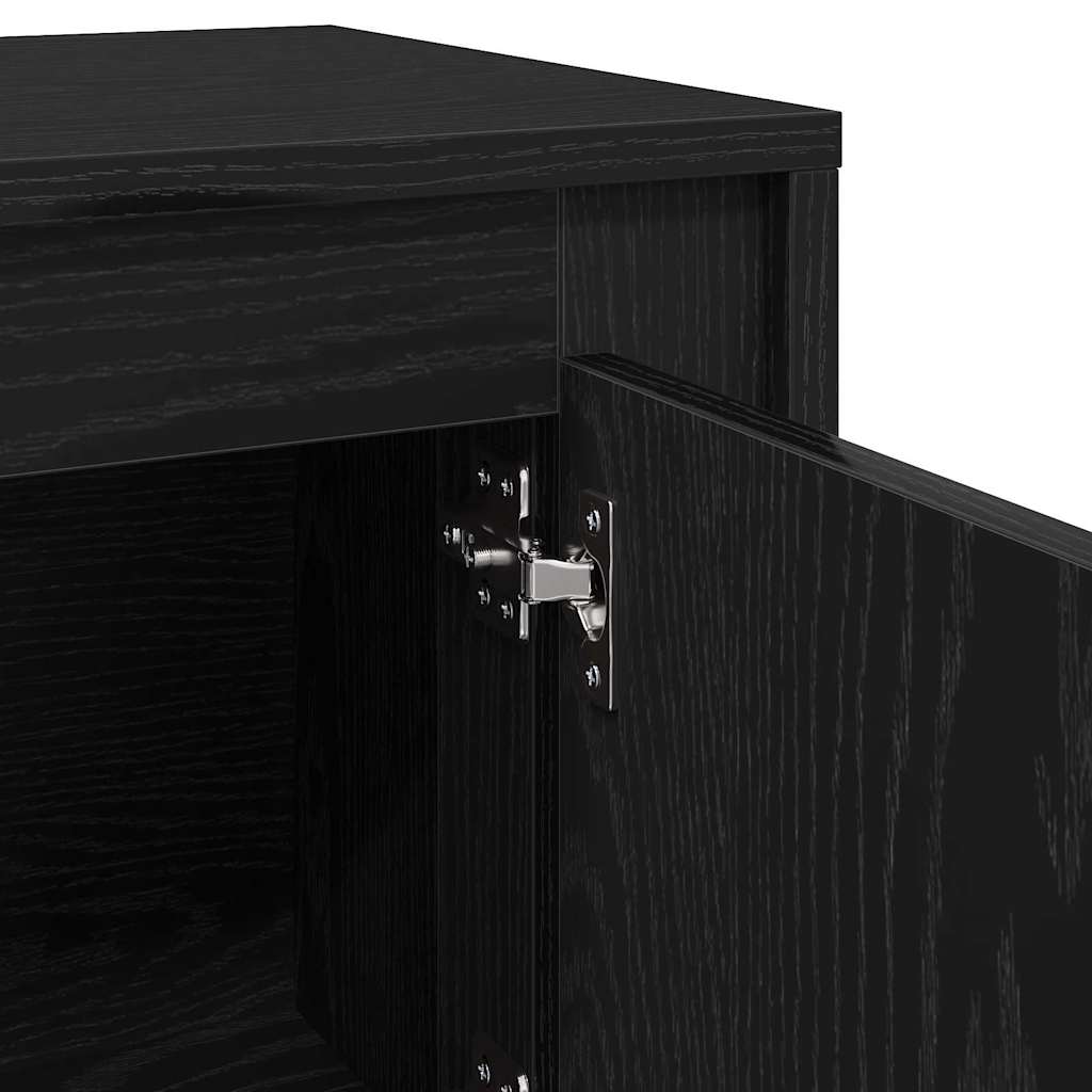 TV ormar Crni hrast 102 x 35 x 45 cm Konstruirano drvo