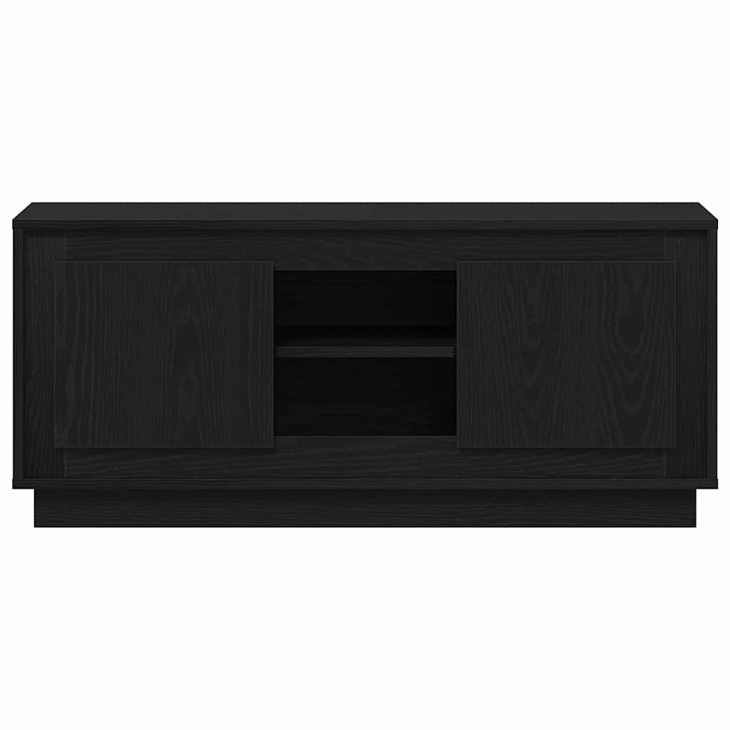 TV ormar Crni hrast 102 x 35 x 45 cm Konstruirano drvo