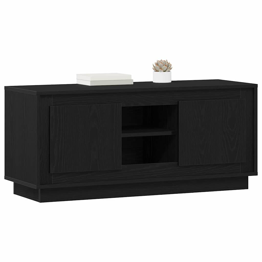 TV ormar Crni hrast 102 x 35 x 45 cm Konstruirano drvo