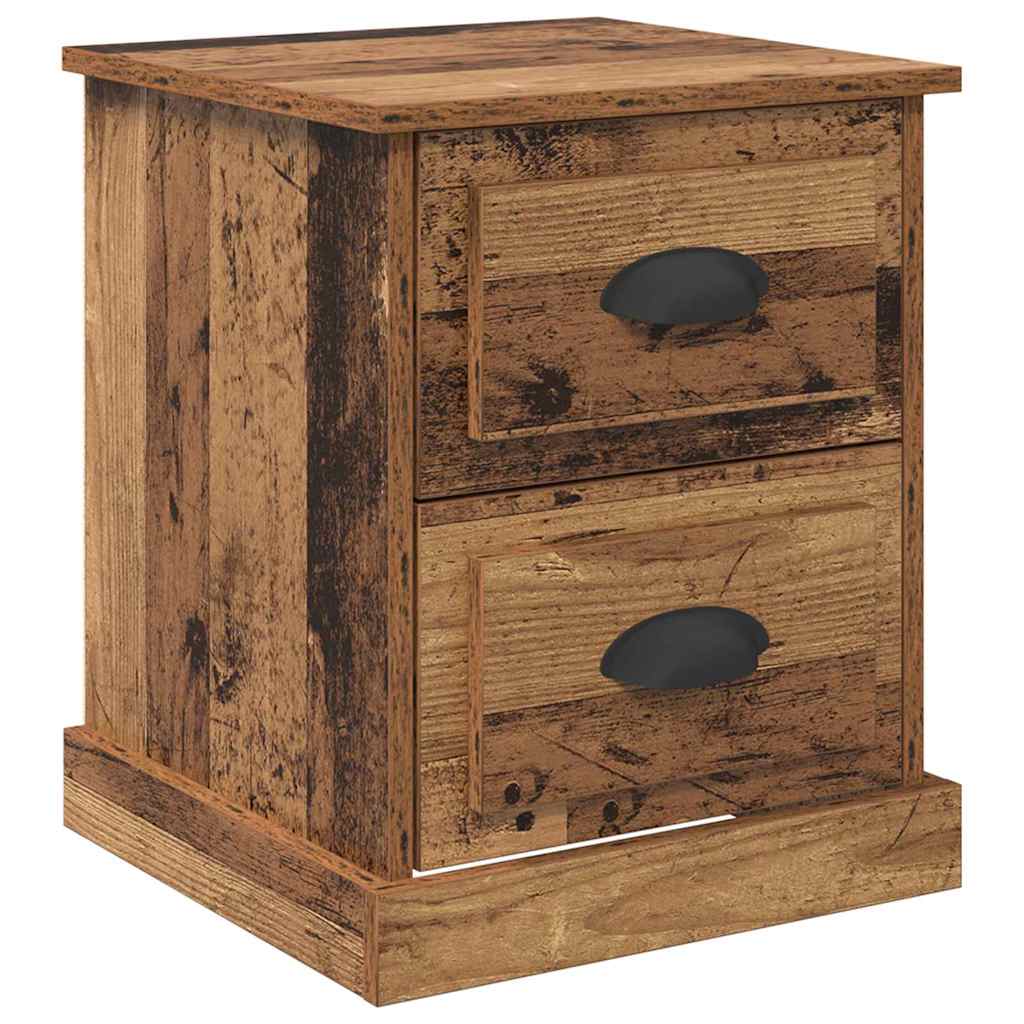 Noćni ormar Staro drvo 39 x 39 x 47.5 cm Konstruirano drvo