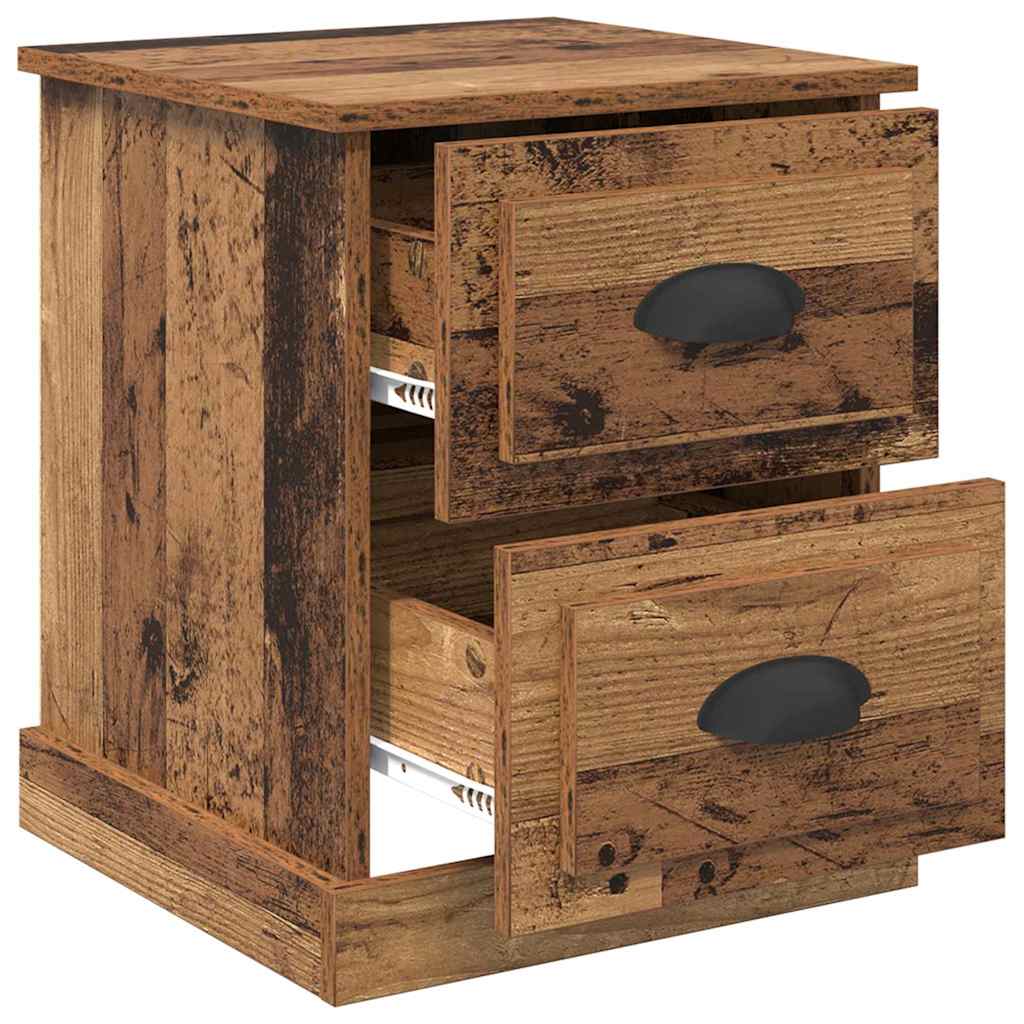 Noćni ormar Staro drvo 39 x 39 x 47.5 cm Konstruirano drvo
