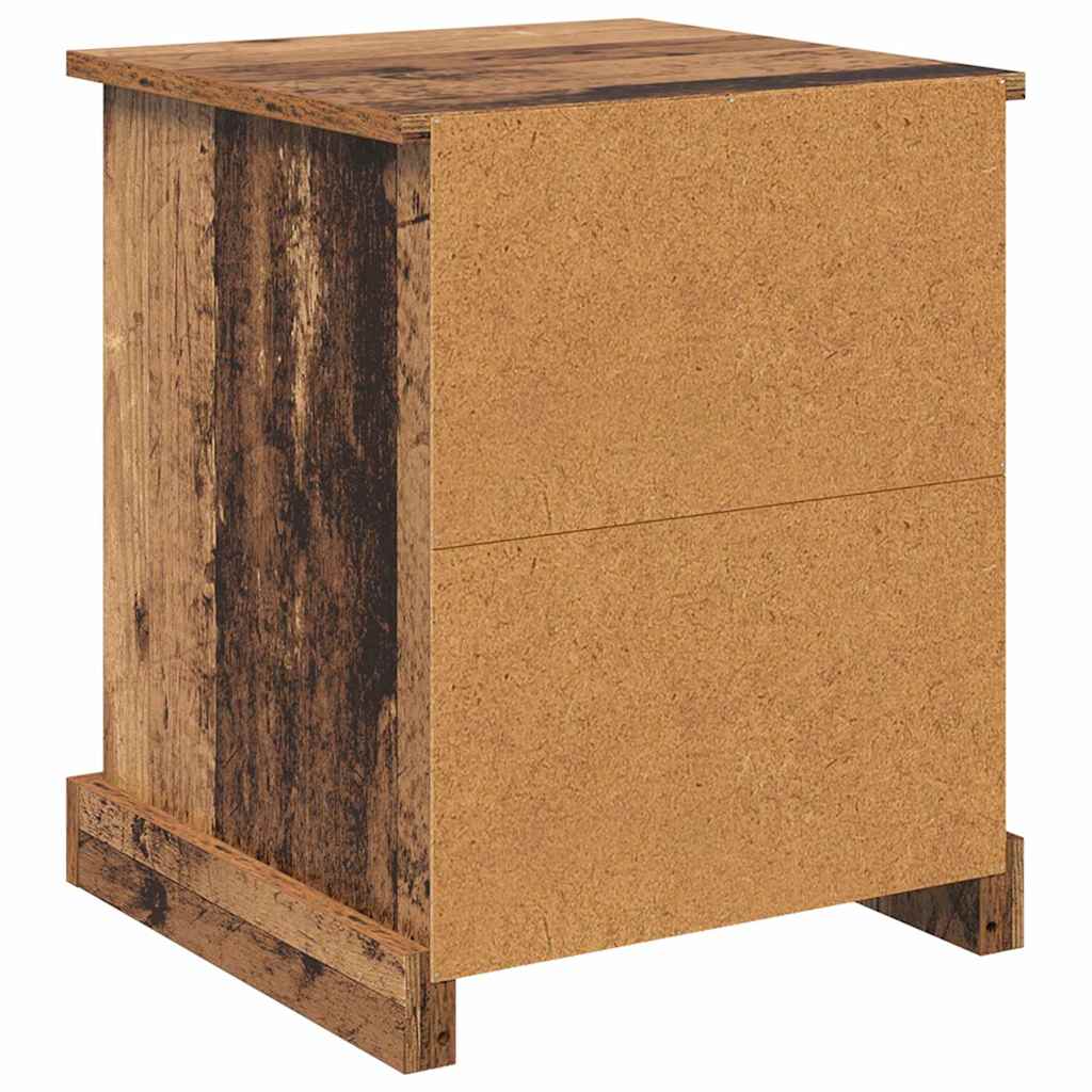 Noćni ormar Staro drvo 39 x 39 x 47.5 cm Konstruirano drvo