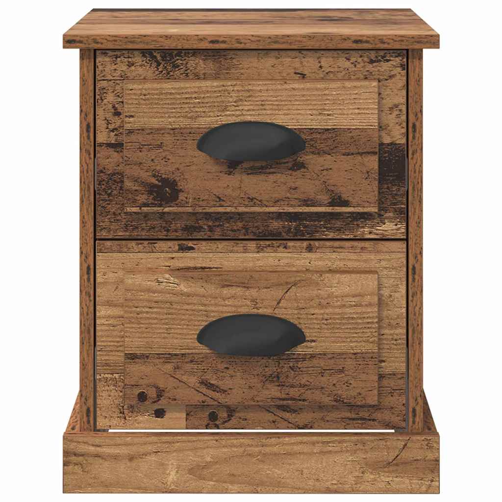 Noćni ormar Staro drvo 39 x 39 x 47.5 cm Konstruirano drvo