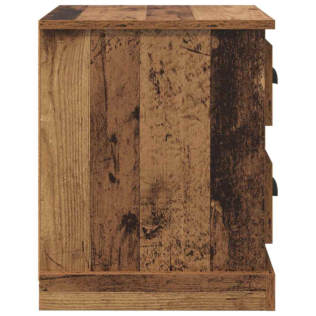 Noćni ormar Staro drvo 39 x 39 x 47.5 cm Konstruirano drvo