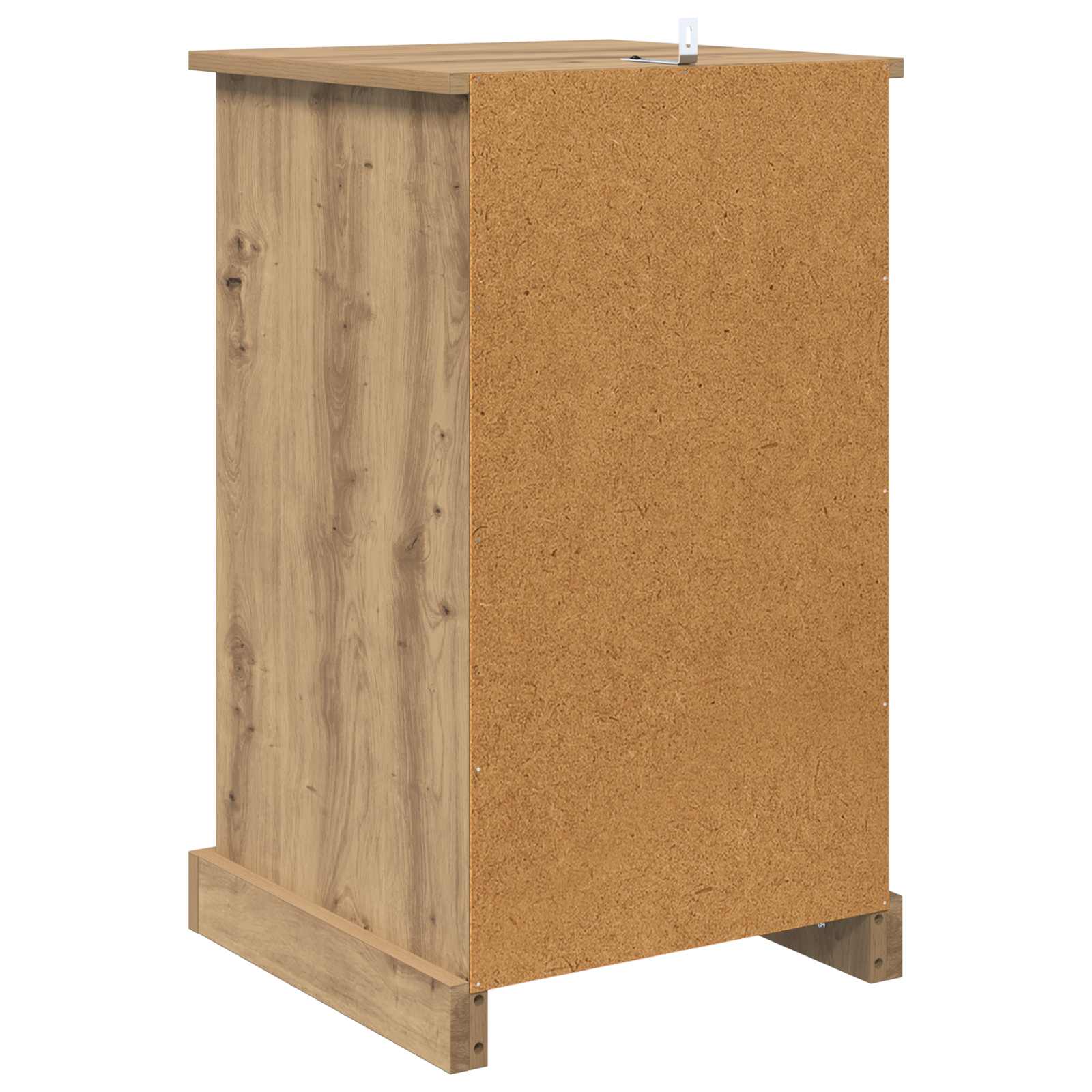 Noćni ormar s ladicama Umjetnički hrast 39 x 39 x 67,5 cm