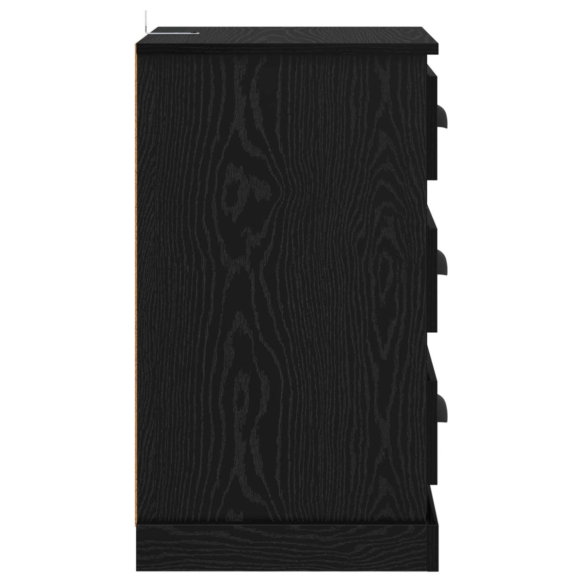 Noćni ormar Crni hrast 39 x 39 x 67,5 cm Konstruirano drvo