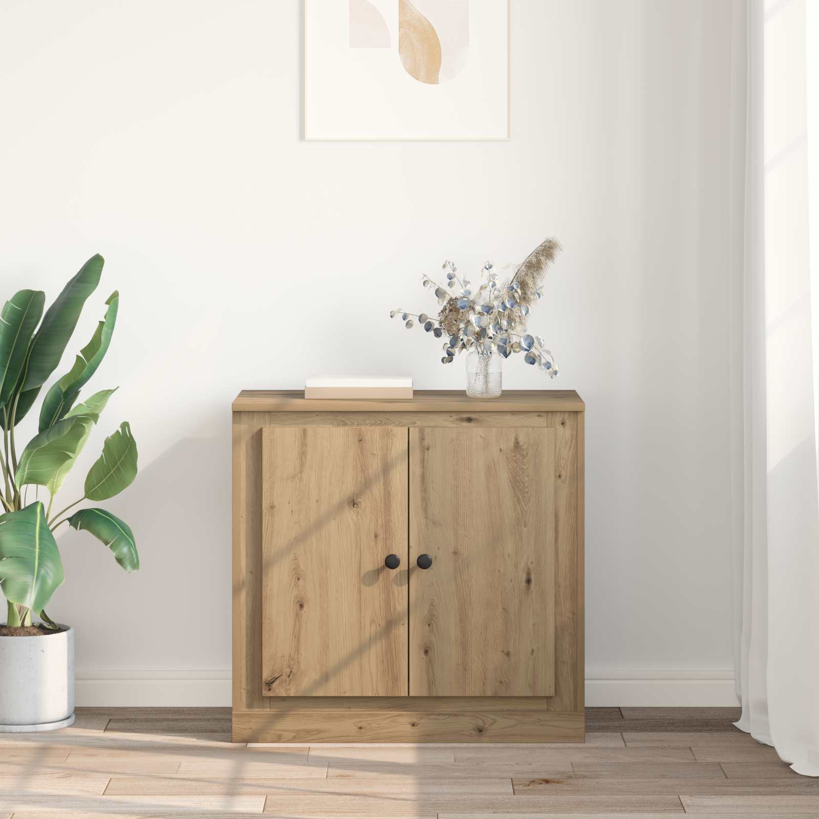 Kreveta Umjetnički hrast 70 x 35,5 x 67,5 cm Konstruirano drvo