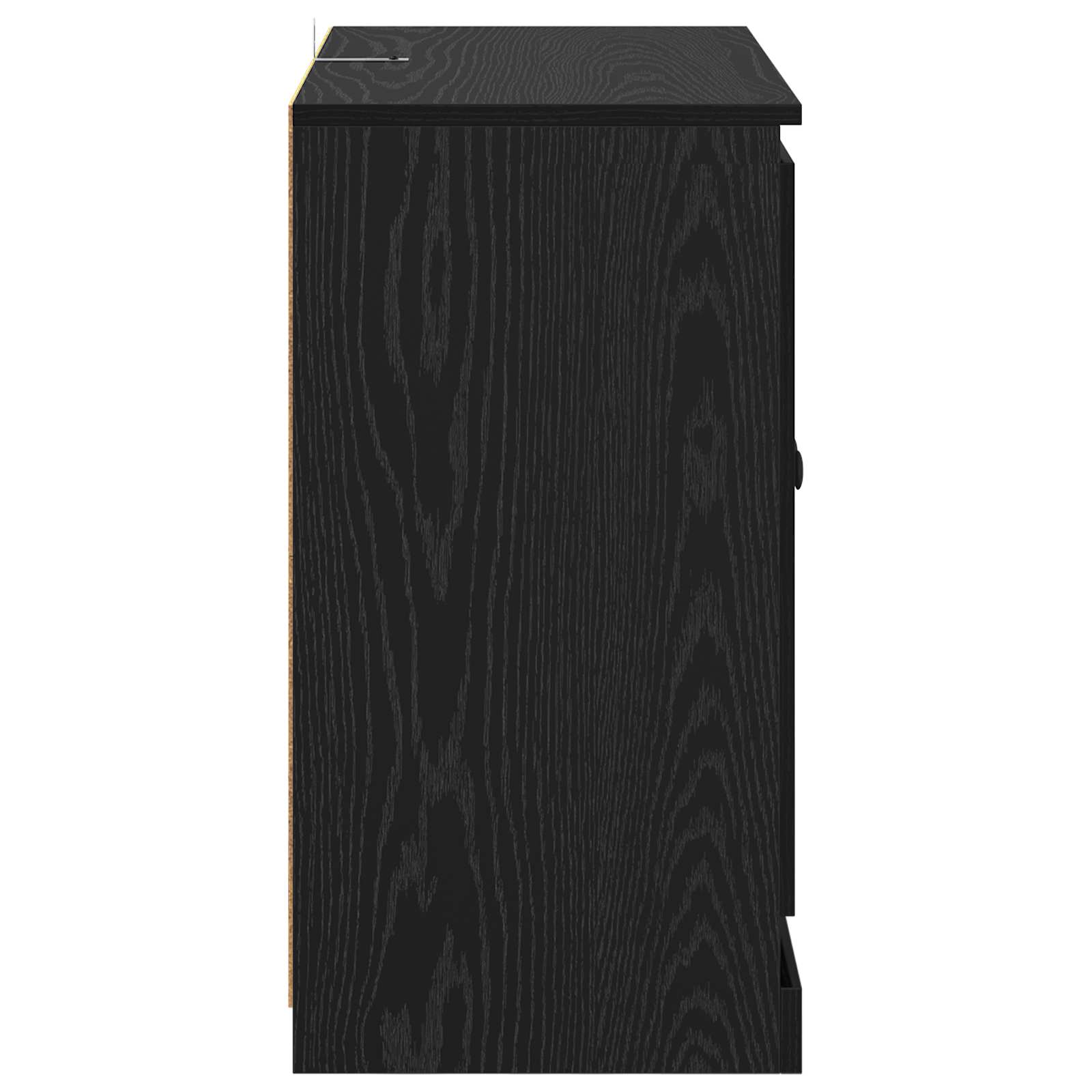 Kreveta Crni hrast 70 x 35,5 x 67,5 cm Konstruirano drvo