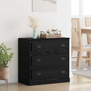 Kreveta Crni hrast 70 x 35,5 x 67,5 cm Konstruirano drvo