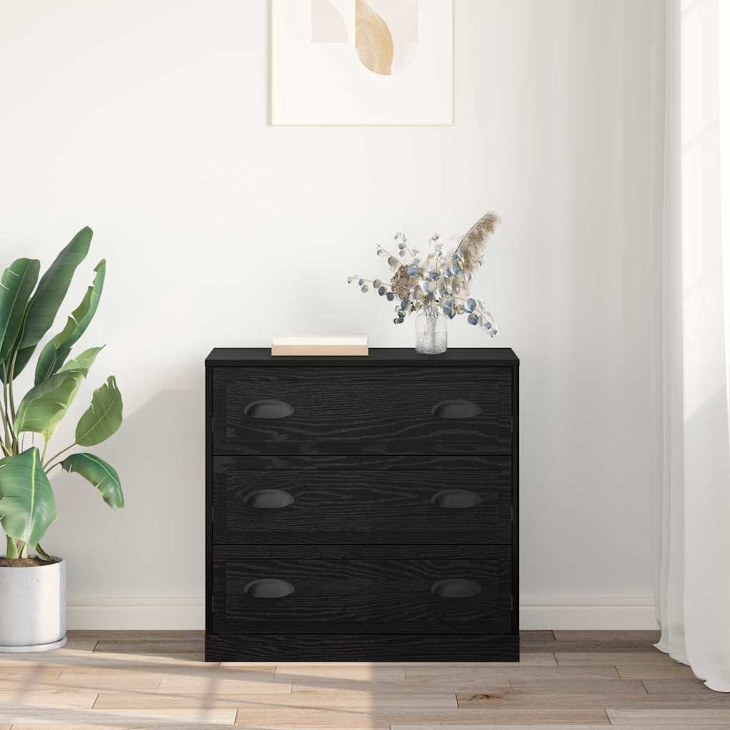 Kreveta Crni hrast 70 x 35,5 x 67,5 cm Konstruirano drvo
