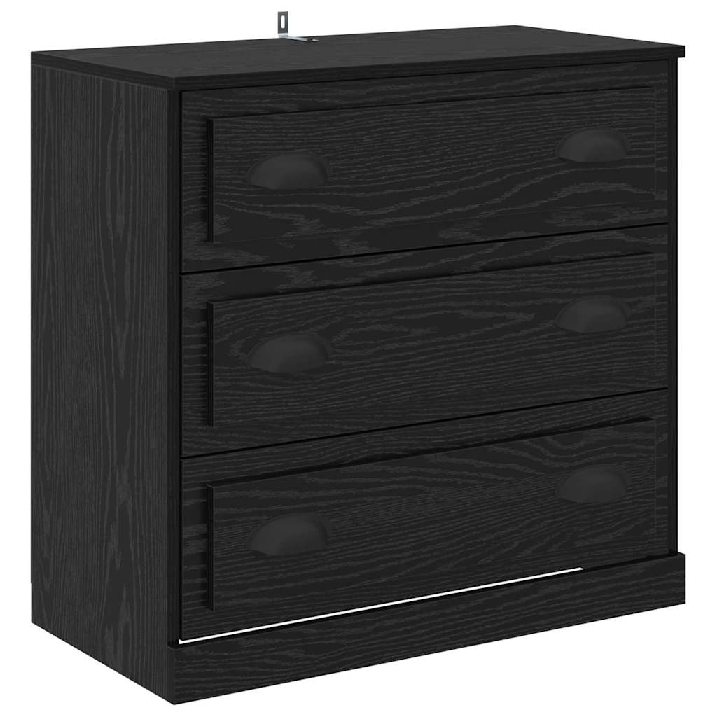 Kreveta Crni hrast 70 x 35,5 x 67,5 cm Konstruirano drvo