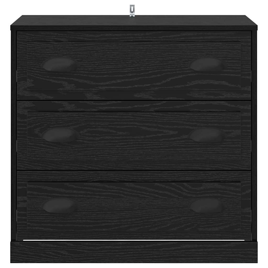 Kreveta Crni hrast 70 x 35,5 x 67,5 cm Konstruirano drvo