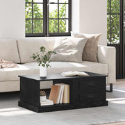 Kava Stol Crni hrast 90 x 50 x 35 cm Konstruirano drvo