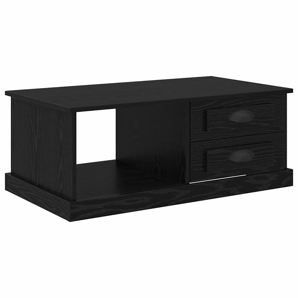 Kava Stol Crni hrast 90 x 50 x 35 cm Konstruirano drvo