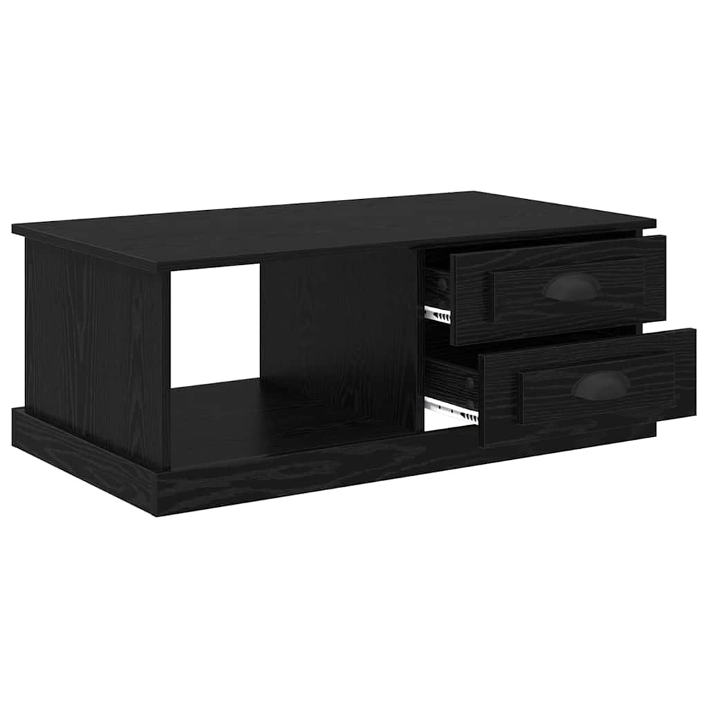Kava Stol Crni hrast 90 x 50 x 35 cm Konstruirano drvo