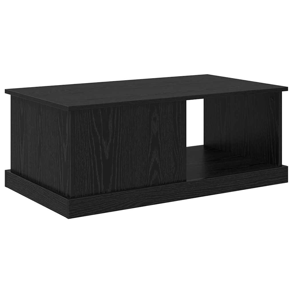Kava Stol Crni hrast 90 x 50 x 35 cm Konstruirano drvo