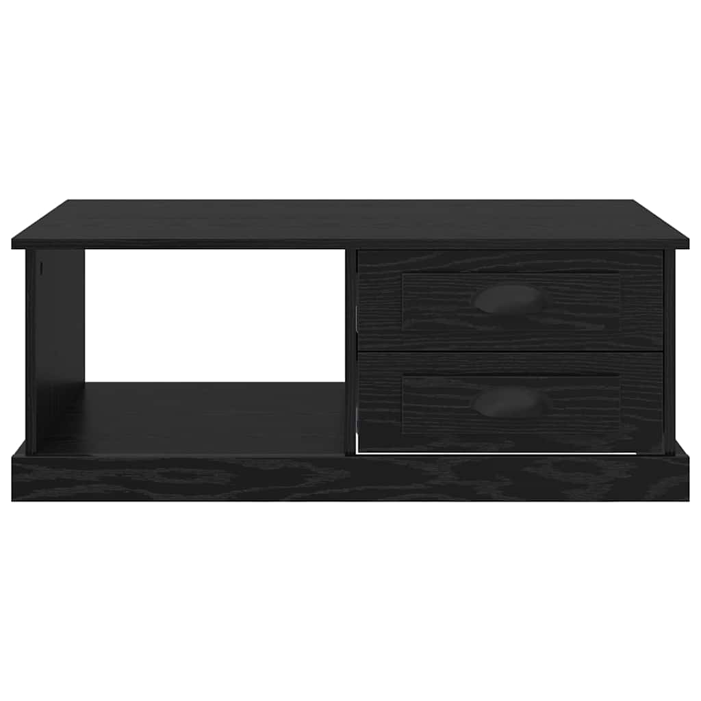 Kava Stol Crni hrast 90 x 50 x 35 cm Konstruirano drvo