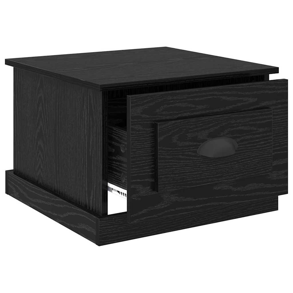 Kava Stol Crni hrast 50 x 50 x 35 cm Konstruirano drvo