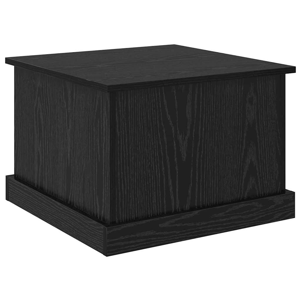 Kava Stol Crni hrast 50 x 50 x 35 cm Konstruirano drvo