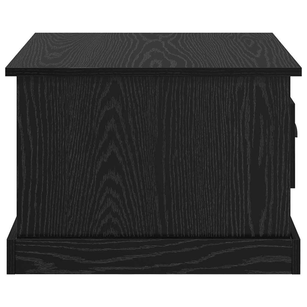 Kava Stol Crni hrast 50 x 50 x 35 cm Konstruirano drvo