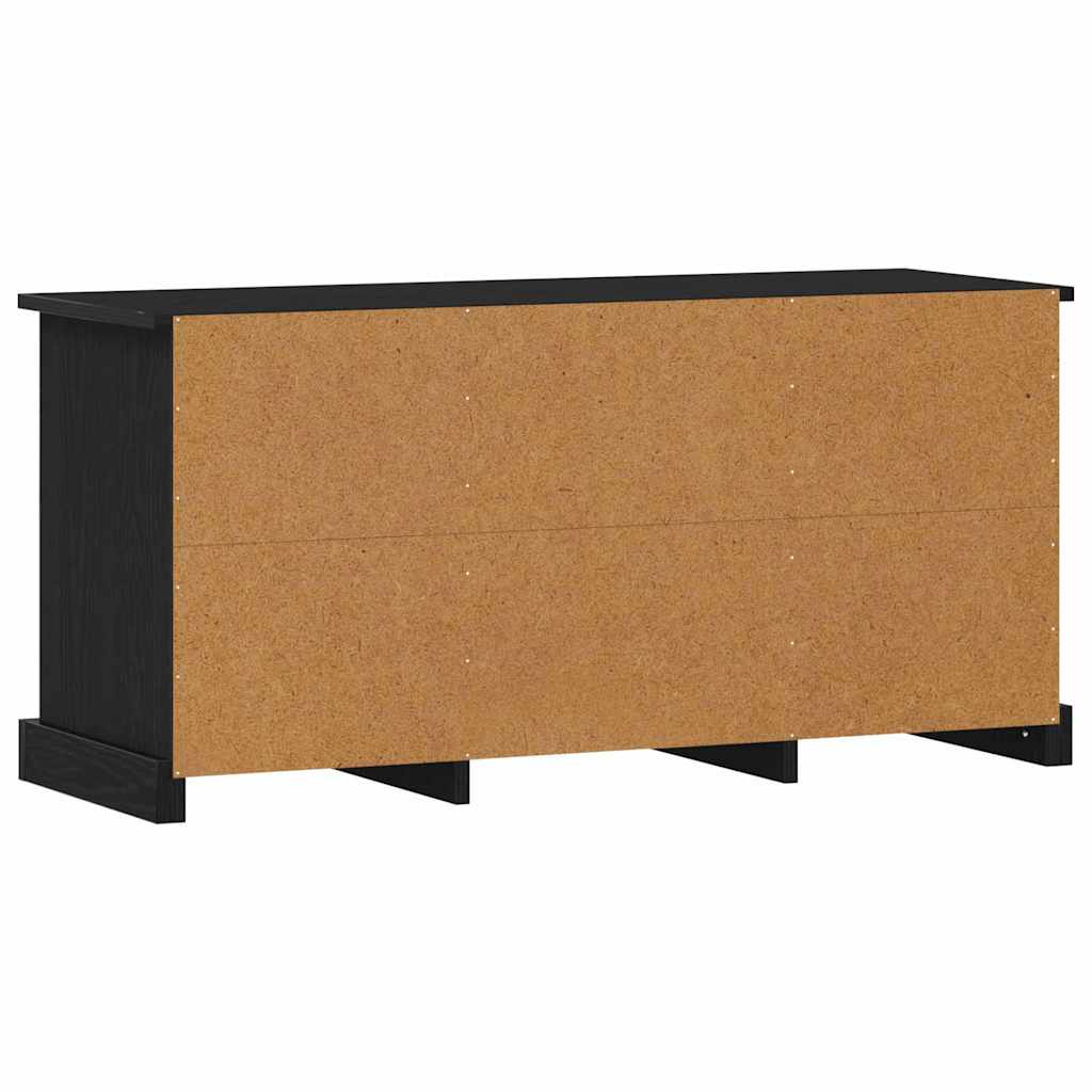 TV ormar Crni hrast 99,5 x 35,5 x 48 cm Konstruirano drvo