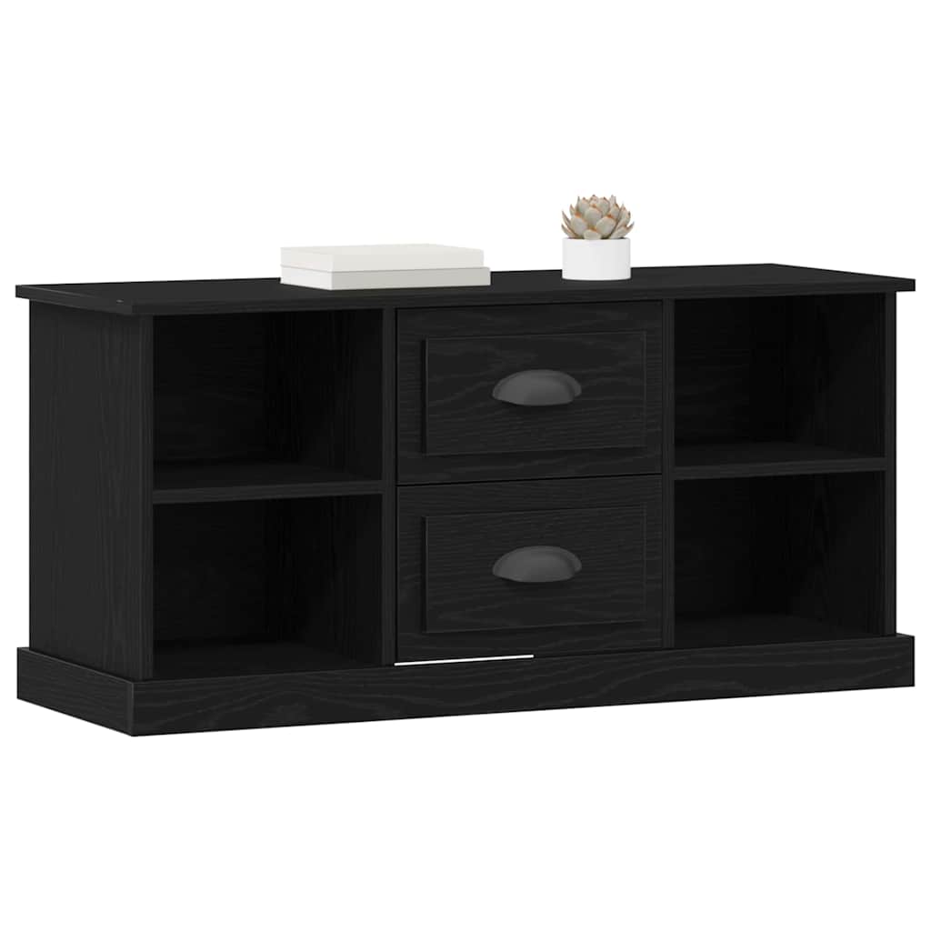 TV ormar Crni hrast 99,5 x 35,5 x 48 cm Konstruirano drvo