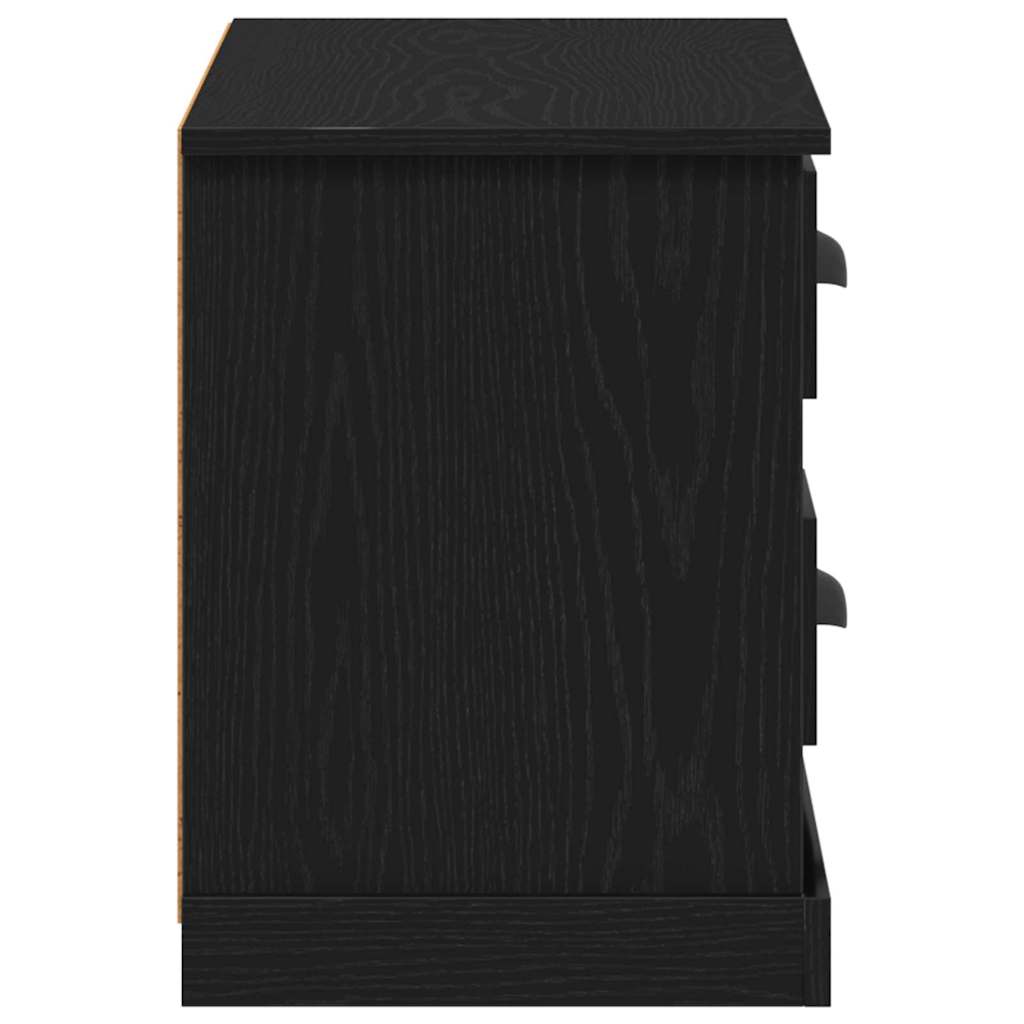 TV ormar Crni hrast 99,5 x 35,5 x 48 cm Konstruirano drvo