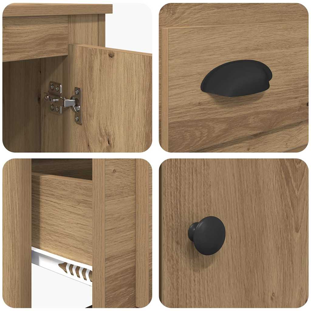 Highboard s ladicama Umjetnički hrast 60 x 35,5 x 103,5 cm