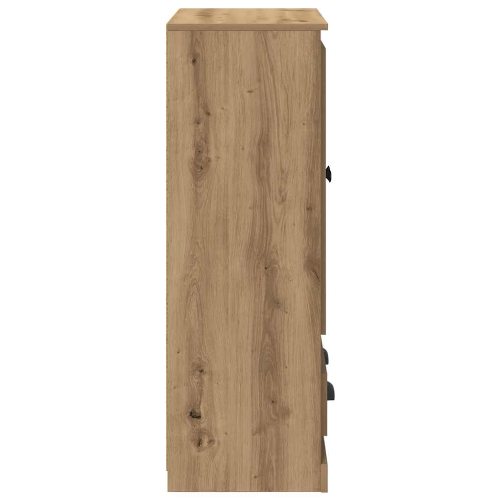 Highboard s ladicama Umjetnički hrast 60 x 35,5 x 103,5 cm