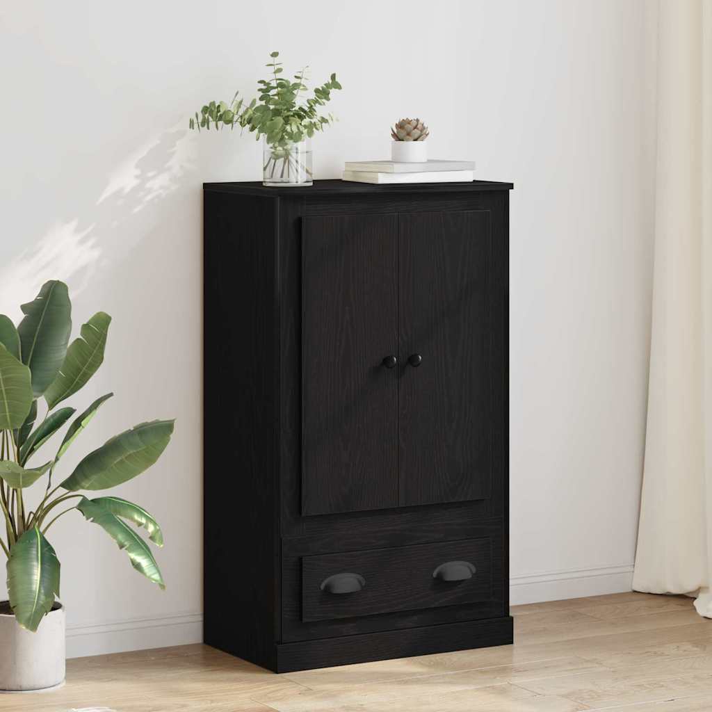 Highboard Crni hrast 60 x 35,5 x 103,5 cm Konstruirano drvo