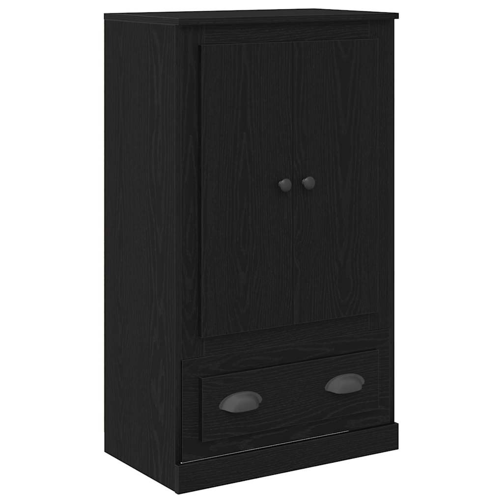 Highboard Crni hrast 60 x 35,5 x 103,5 cm Konstruirano drvo