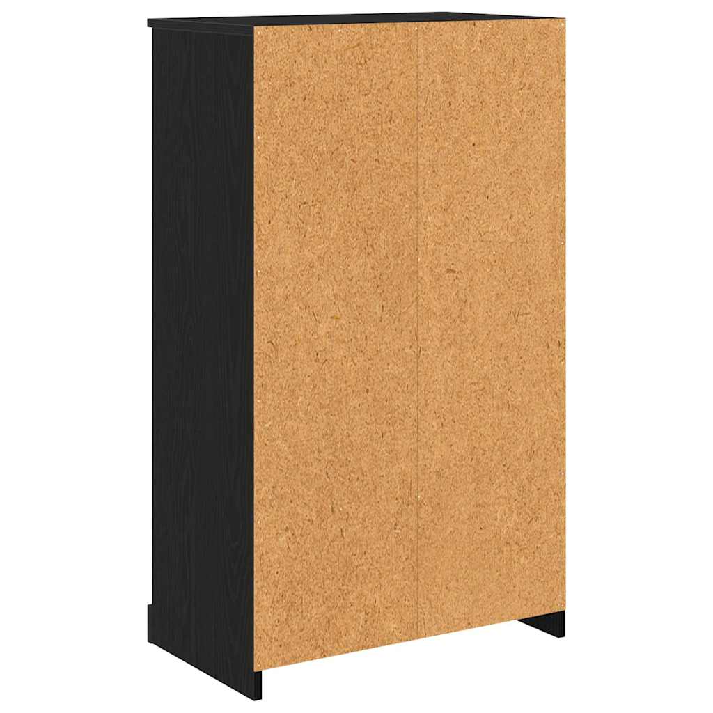 Highboard Crni hrast 60 x 35,5 x 103,5 cm Konstruirano drvo