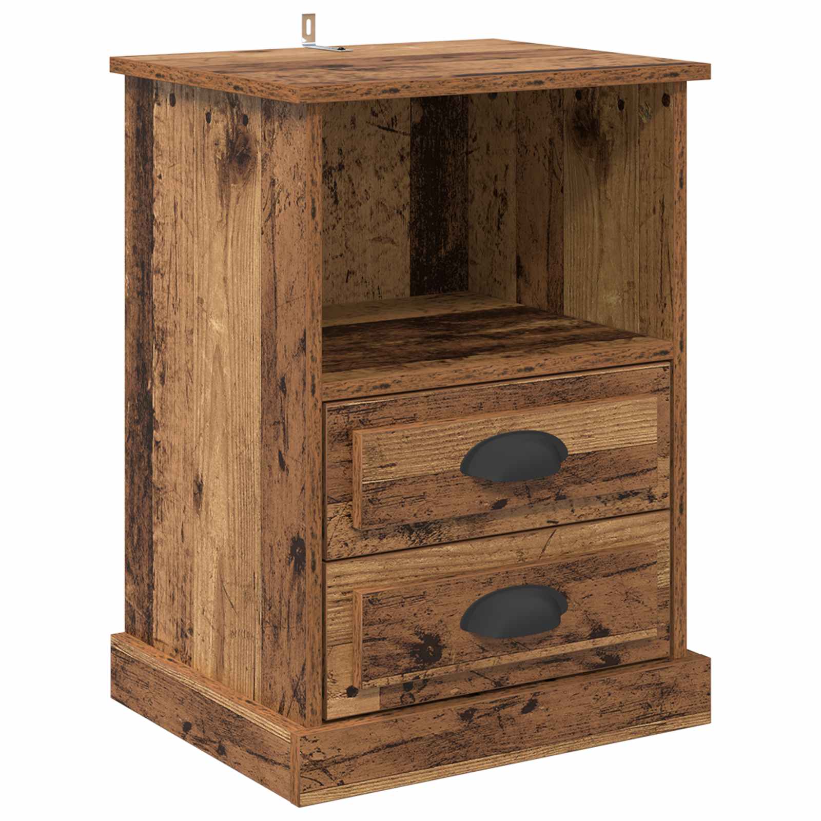 Noćni ormar 2 pcs Staro drvo 36 x 43 x 60 cm Konstruirano drvo