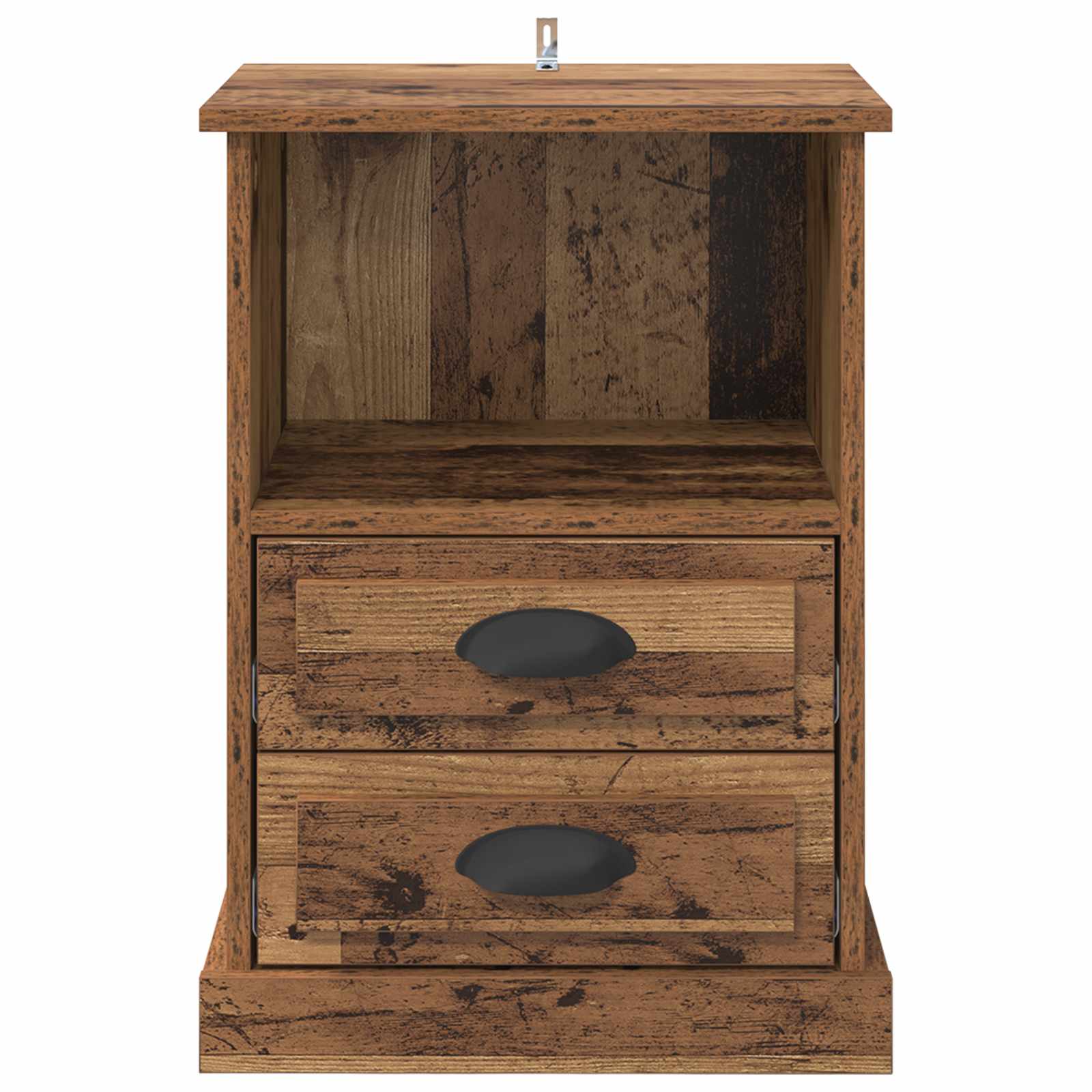 Noćni ormar 2 pcs Staro drvo 36 x 43 x 60 cm Konstruirano drvo