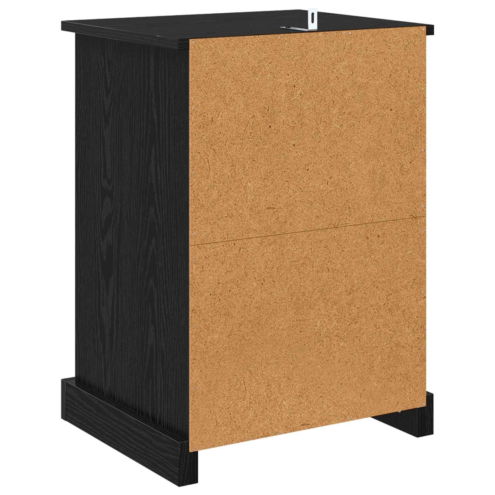 Noćni ormar 2 pcs Crni hrast 36 x 43 x 60 cm Konstruirano drvo