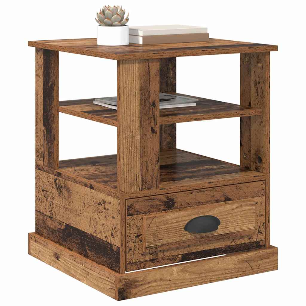 Noćni ormar Staro drvo 50 x 50 x 60 cm Konstruirano drvo