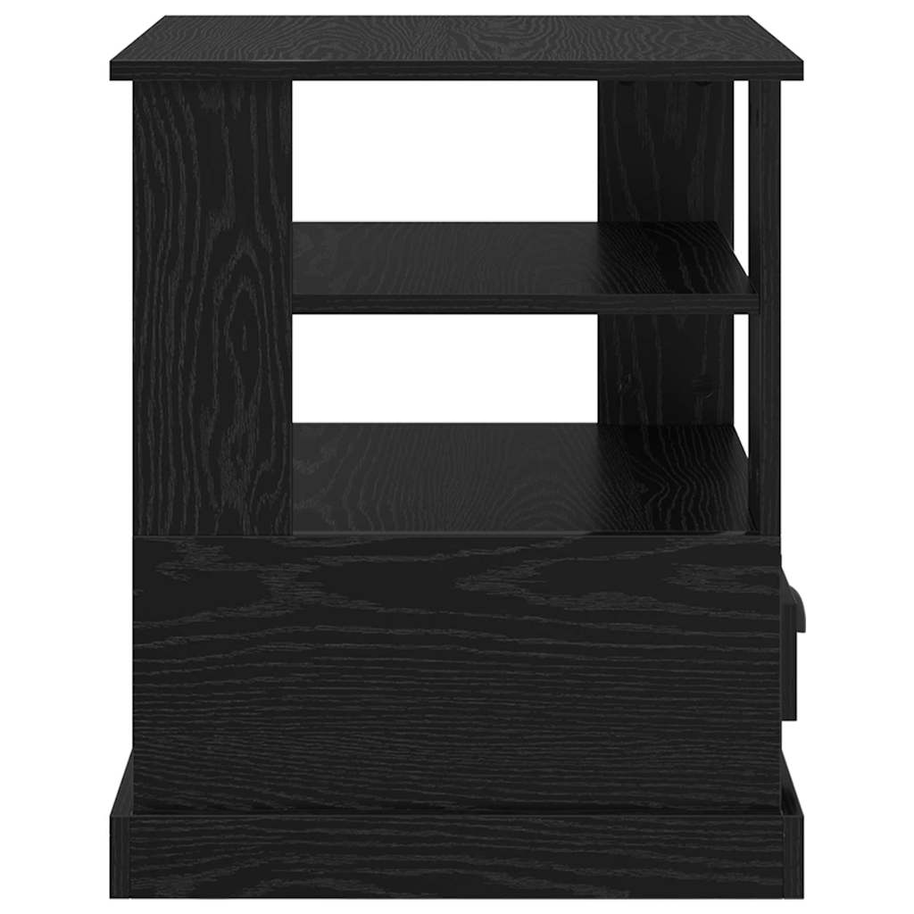 Noćni ormar Crni hrast 50 x 50 x 60 cm Konstruirano drvo