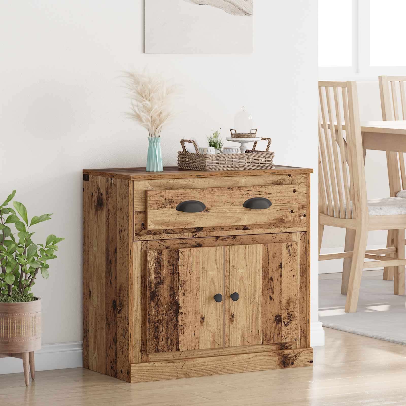 Highboard Staro drvo 70 x 35,5 x 67,5 cm Konstruirano drvo