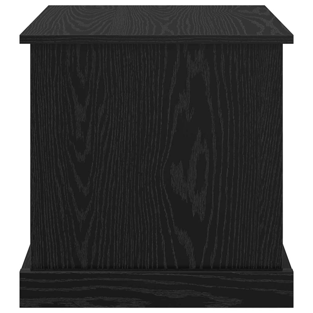 Kava Stol 3 pcs Crni hrast Konstruirano drvo