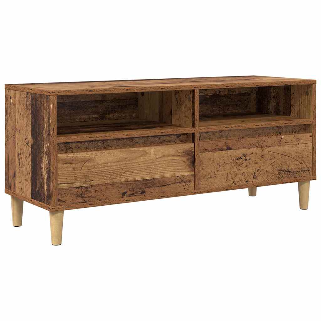 TV ormar Staro drvo 100 x 34,5 x 44,5 cm Konstruirano drvo
