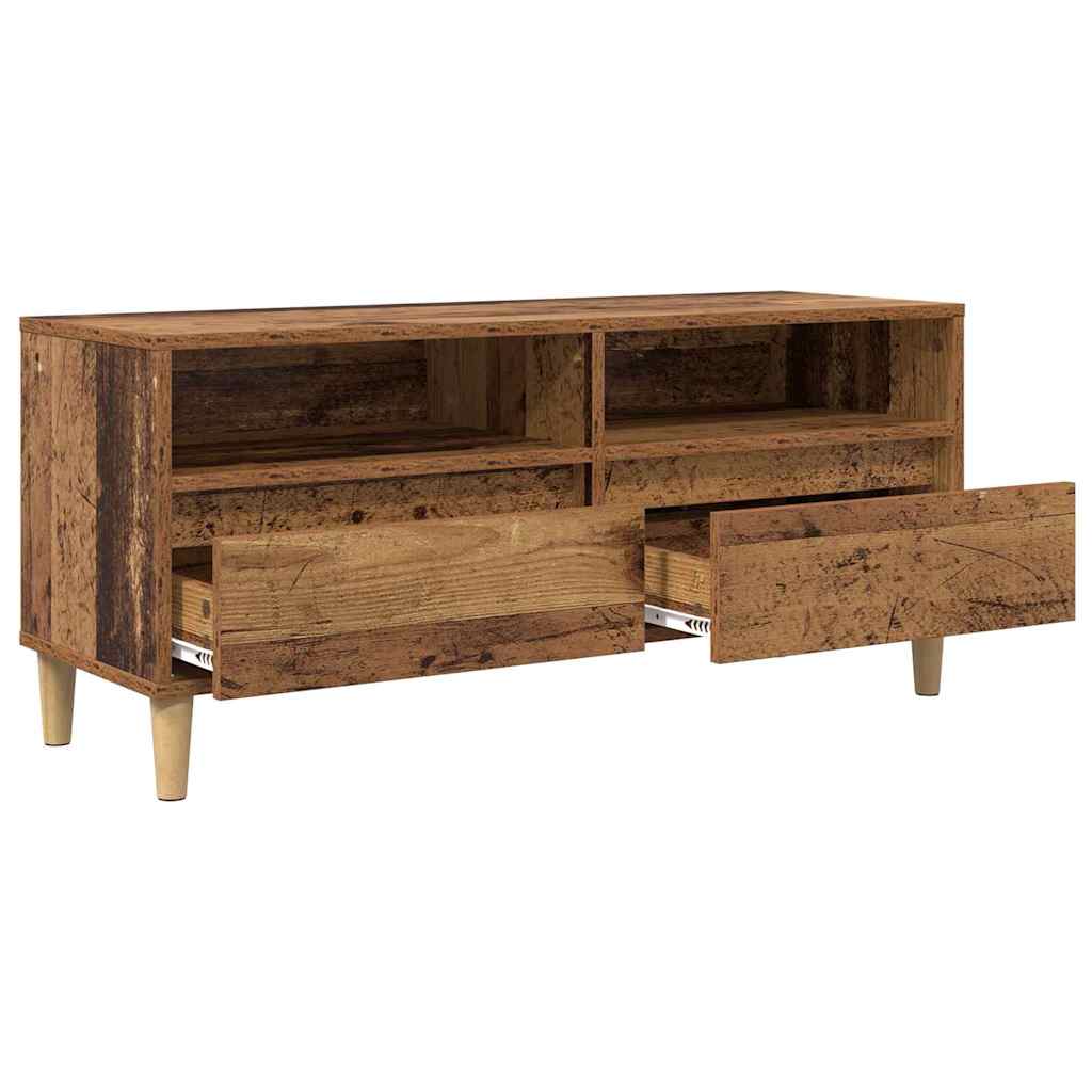 TV ormar Staro drvo 100 x 34,5 x 44,5 cm Konstruirano drvo