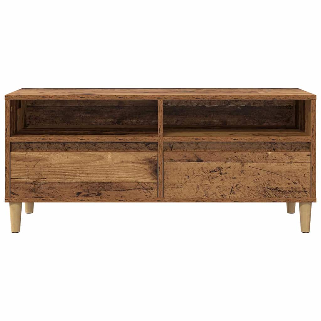 TV ormar Staro drvo 100 x 34,5 x 44,5 cm Konstruirano drvo