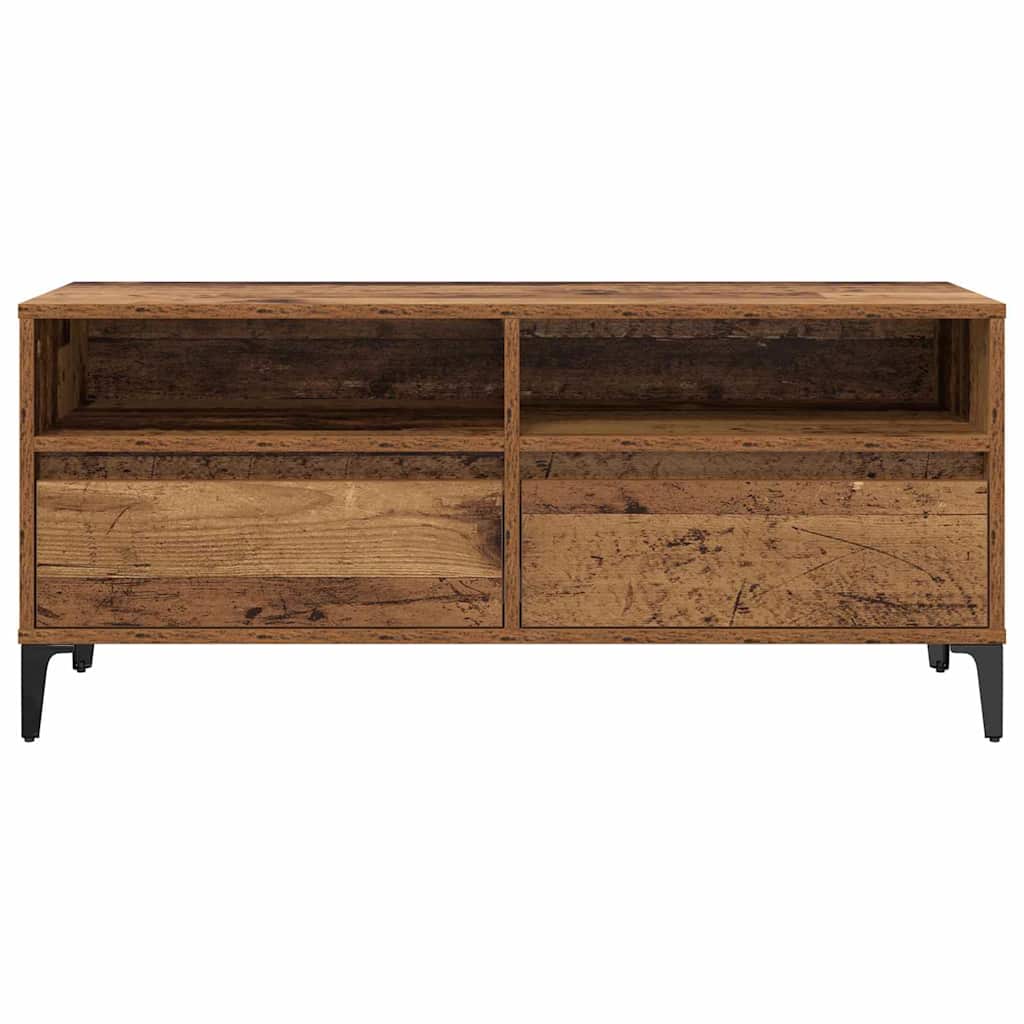 TV ormar Staro drvo 100 x 34,5 x 44,5 cm Obrađeno drvo i čelik