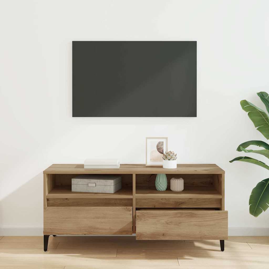 TV ormar s ladicama Umjetnički hrast 100 x 34,5 x 44,5 cm